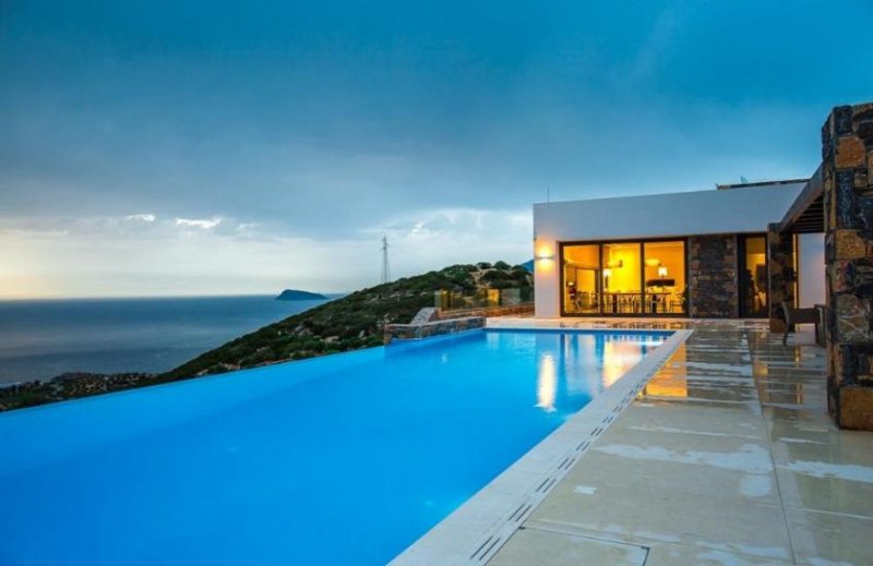 Istro Villa in Agios Nikolaos mit atemberaubendem Meerblick Haus kaufen